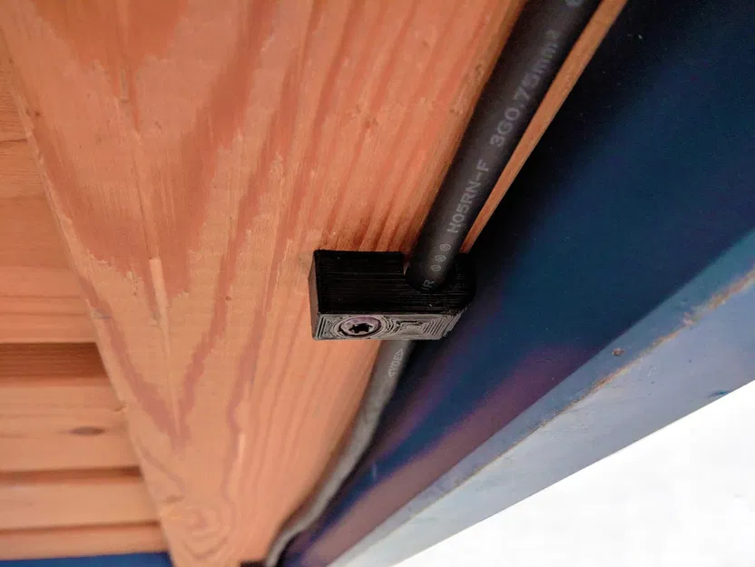 Kẹp Dây Cáp (Cable Clip) 8mm - Image 1