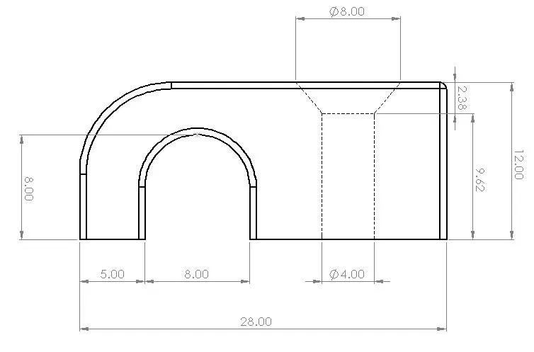 Kẹp Dây Cáp (Cable Clip) 8mm - Image 2