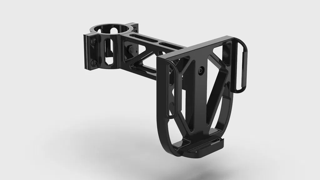 Giá đỡ điện thoại kẹp ống (Pipe Clamp Phone Holder) - Image 1