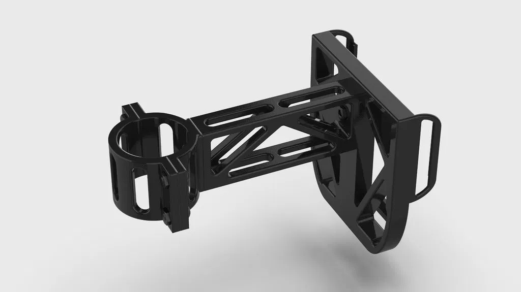 Giá đỡ điện thoại kẹp ống (Pipe Clamp Phone Holder) - Image 2