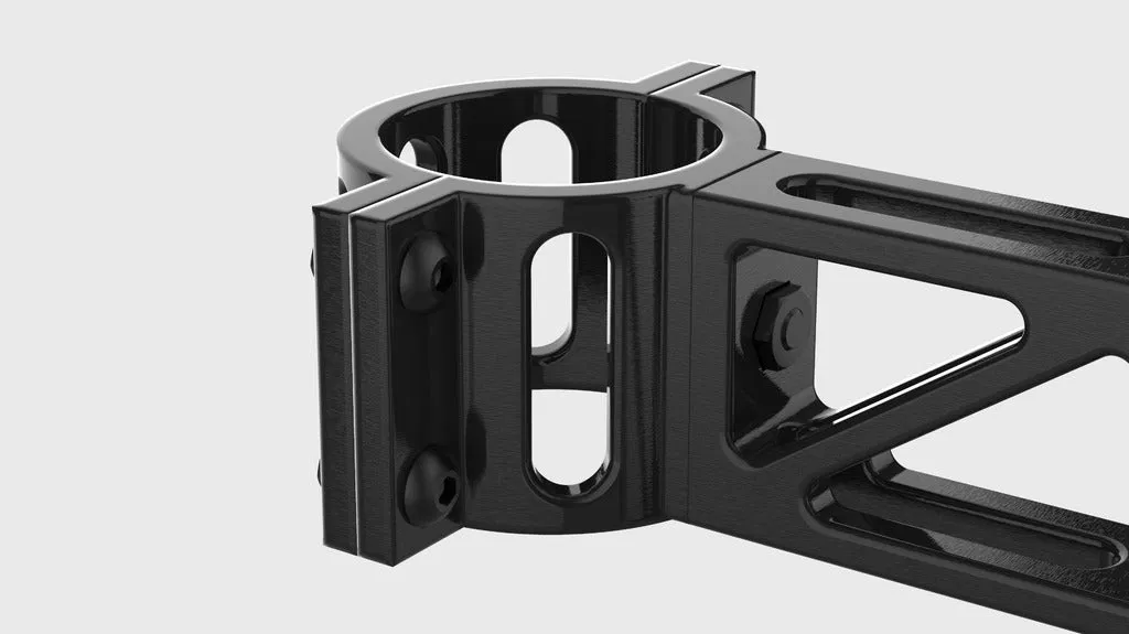 Giá đỡ điện thoại kẹp ống (Pipe Clamp Phone Holder) - Image 3