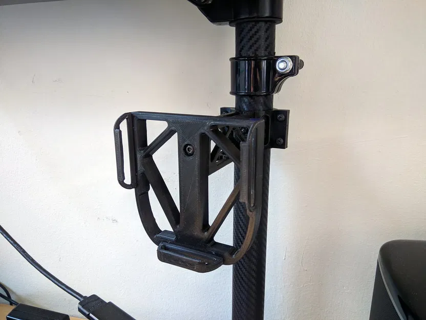 Giá đỡ điện thoại kẹp ống (Pipe Clamp Phone Holder) - Image 8