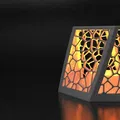 Đế nến Voronoi xoắn (Twisted Voronoi Candle Holder) - Thumbnail 2