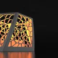 Đế nến Voronoi xoắn (Twisted Voronoi Candle Holder) - Thumbnail 3