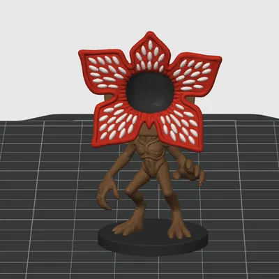 Tượng Demogorgon Phong Cách Stylized | Nhiều Màu & 1 Màu