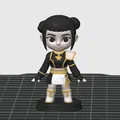 Figure Zoey – K-pop Demon Hunters (Chibi Figurine) - Thumbnail 3