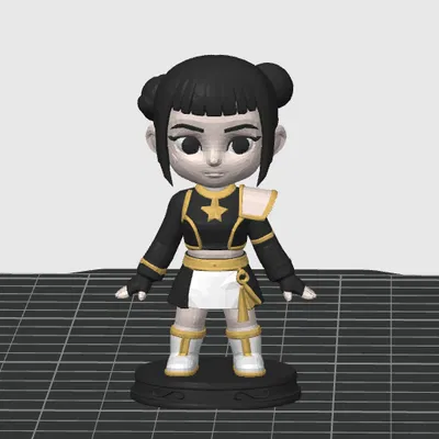 Figure Zoey – K-pop Demon Hunters (Chibi Figurine)