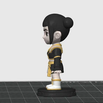 Figure Zoey – K-pop Demon Hunters (Chibi Figurine)