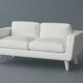 Sofa Mini (Miniature Sofa) In 3D - Thumbnail 1