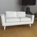 Sofa Mini (Miniature Sofa) In 3D - Thumbnail 3
