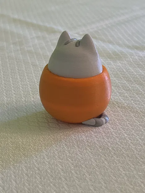 Trang trí bí ngô mèo Pusheen Halloween - Image 2