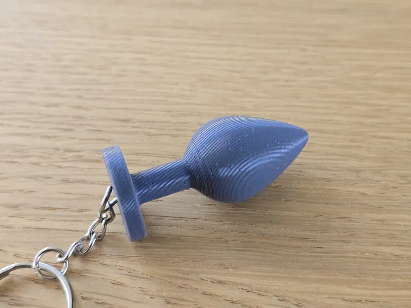Móc khóa butt plug anal – Butt Plug Anal Key Chain Schlüsselanhänger Fun - Image 3