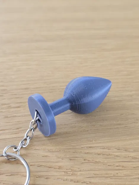Móc khóa butt plug anal – Butt Plug Anal Key Chain Schlüsselanhänger Fun - Image 4
