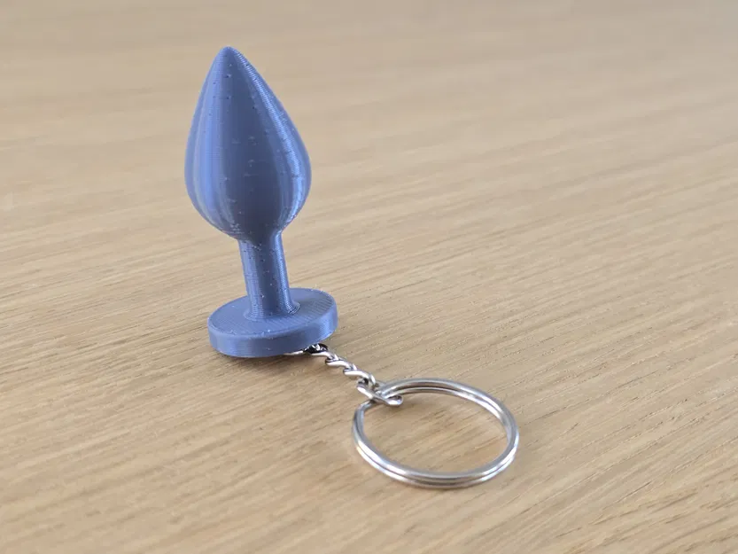 Móc khóa butt plug anal – Butt Plug Anal Key Chain Schlüsselanhänger Fun - Image 5