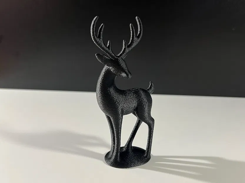 Sleek Deer – Tượng Hươu Tối Giản Hiện Đại - Image 1