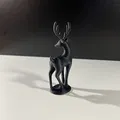 Sleek Deer – Tượng Hươu Tối Giản Hiện Đại - Thumbnail 4