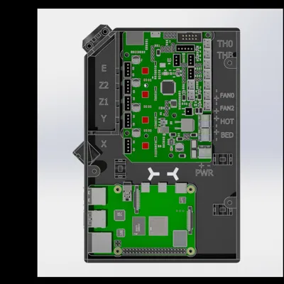 Neo SKRPi Case – Vỏ SKR Mini E3 V3 & Raspberry Pi 3B+/4
