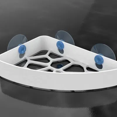 Kệ Phòng Tắm Voronoi (Voronoi Shower Shelf)