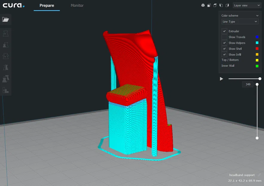 Giá đỡ tai nghe đơn giản (Simple Headphone Stand) - Image 2