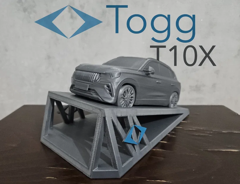 Mô hình để bàn xe điện Thổ Nhĩ Kỳ: TOGG T10X - Image 1