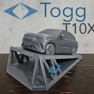 Mô hình để bàn xe điện Thổ Nhĩ Kỳ: TOGG T10X