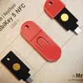Ốp kiêm móc khóa YubiKey 5C NFC (chỉ USB‑C) kèm file STEP - Thumbnail 1