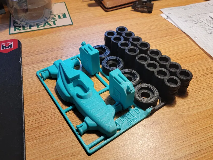 Toy Indycar Kit Card (Đồ chơi kit card Indycar) - Image 1