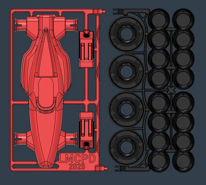 Toy Indycar Kit Card (Đồ chơi kit card Indycar) - Image 3
