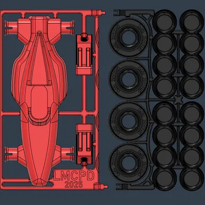 Toy Indycar Kit Card (Đồ chơi kit card Indycar)