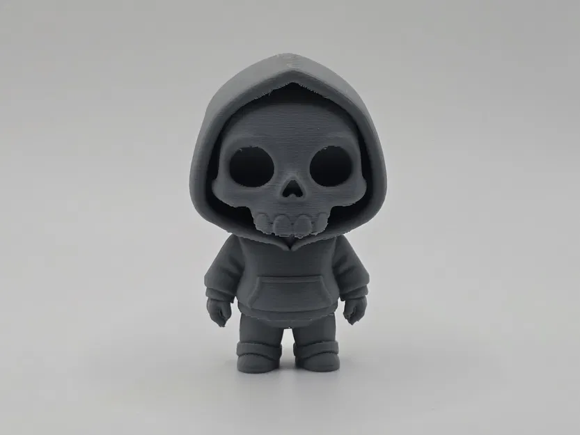 Bộ Xương Cute Mặc Hoodie – Figurine/Móc Khóa - Image 1