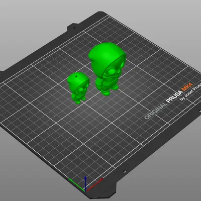 Bộ Xương Cute Mặc Hoodie – Figurine/Móc Khóa