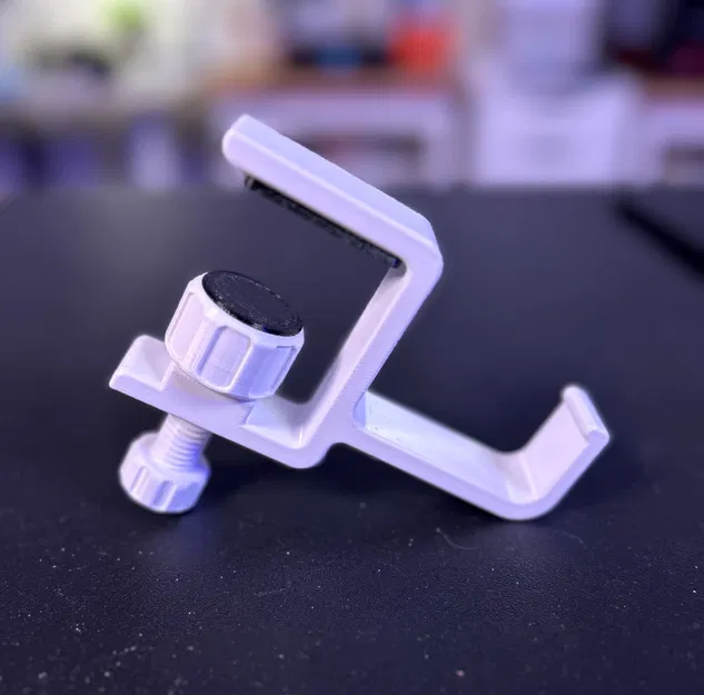 Giá treo tai nghe kẹp bàn tối giản (không cần support) - Image 2