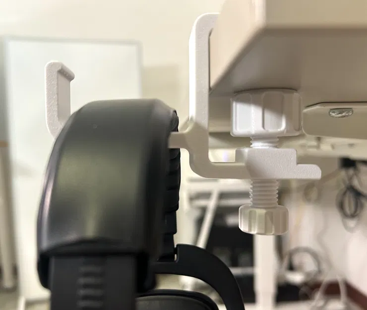 Giá treo tai nghe kẹp bàn tối giản (không cần support) - Image 3