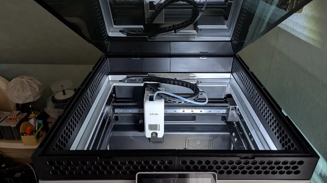 Qidi Q2 Riser (Nâng 45mm, tránh cạ ống PTFE) - Image 3