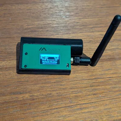 Case Heltec V3 + pin 18650 gọn nhẹ cho Meshtastic