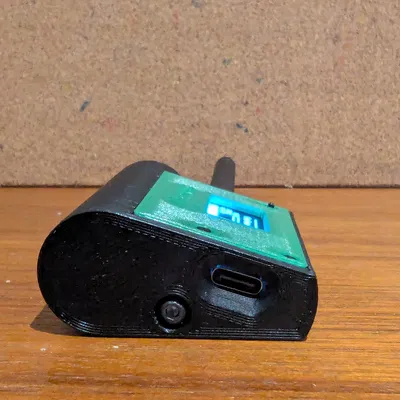 Case Heltec V3 + pin 18650 gọn nhẹ cho Meshtastic