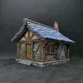 Nhà Gỗ Trung Cổ “Corven House” (Terrain 28–32mm, Không Cần Supports) - Thumbnail 3