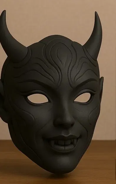 Mặt nạ quỷ Oni nữ - Image 1