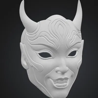 Mặt nạ quỷ Oni nữ