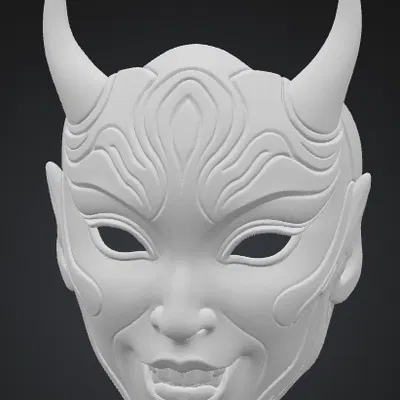 Mặt nạ quỷ Oni nữ