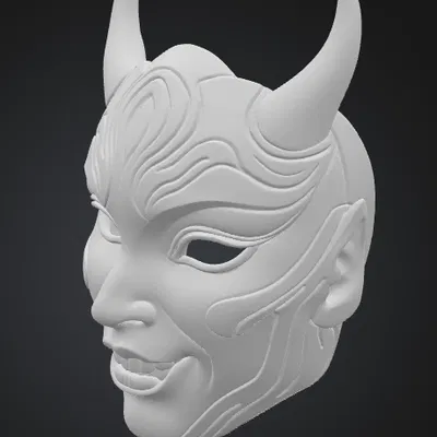 Mặt nạ quỷ Oni nữ