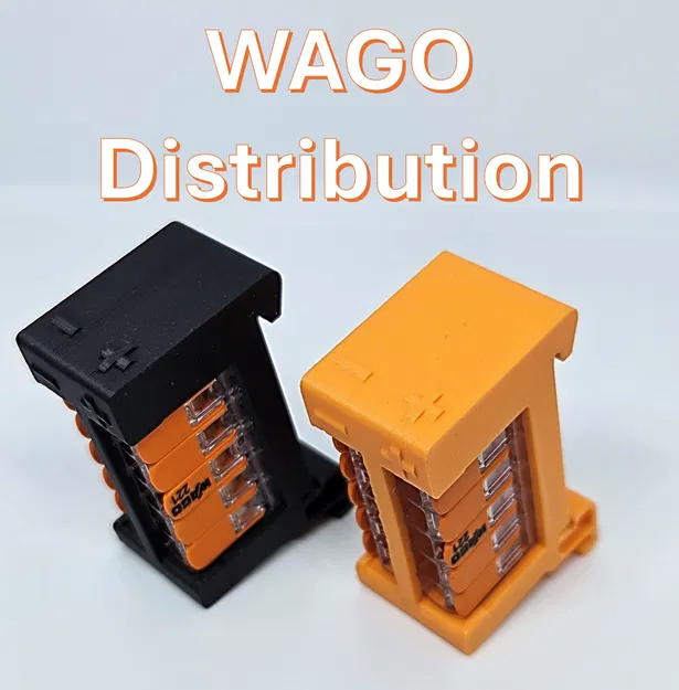 Khối phân phối WAGO (221-415) gắn DIN-Rail - Image 1