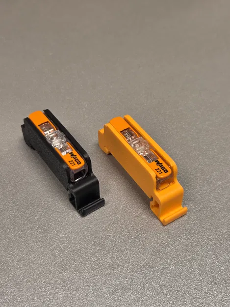 Đầu nối splice gắn DIN-rail cho WAGO 221-2411 - Image 2