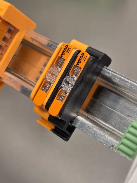 Đầu nối splice gắn DIN-rail cho WAGO 221-2411 - Image 4