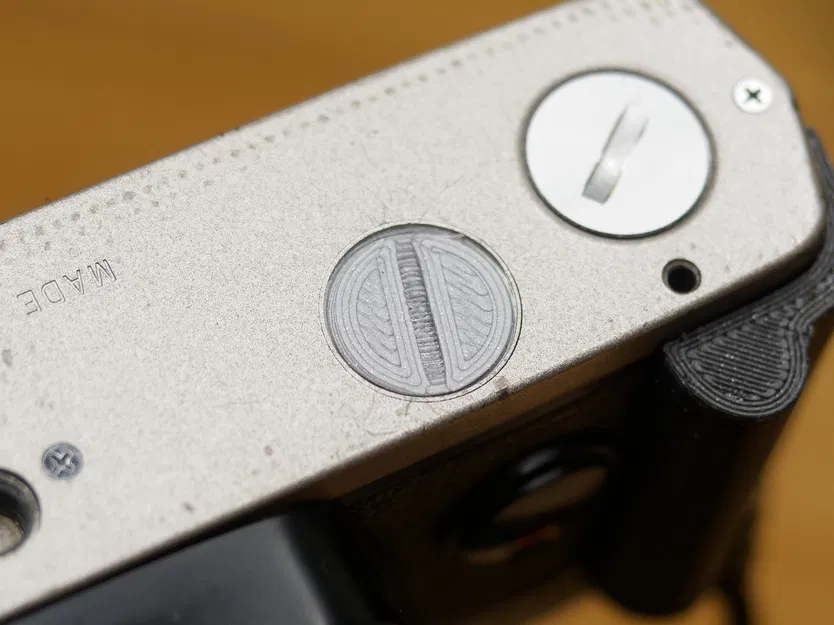 Nắp che cổng motor drive (Winder Cap Drive Cover) cho Olympus OM-2s OM-3 & OM-4 - Image 1