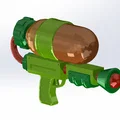 Splatoon Original Splattershot Multi Print (bản tách nhiều phần để in theo màu) - Thumbnail 1