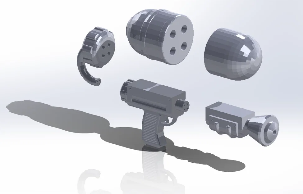 Splatoon Original Splattershot Multi Print (bản tách nhiều phần để in theo màu) - Image 3