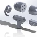 Splatoon Original Splattershot Multi Print (bản tách nhiều phần để in theo màu) - Thumbnail 3