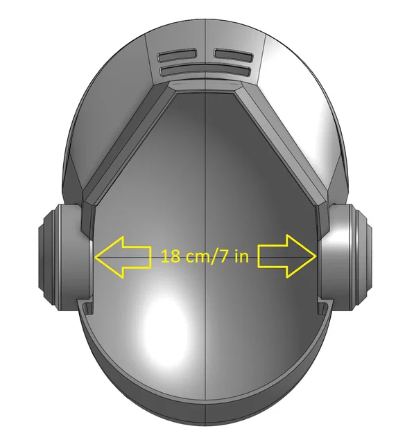 Daft Punk Helmet Thomas 2.0 - Wearable (Mũ đội được) - Image 9