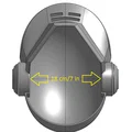 Daft Punk Helmet Thomas 2.0 - Wearable (Mũ đội được) - Thumbnail 9